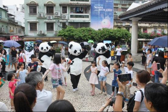 “熊猫走世界·美丽中国”旅游活动舞动澳门